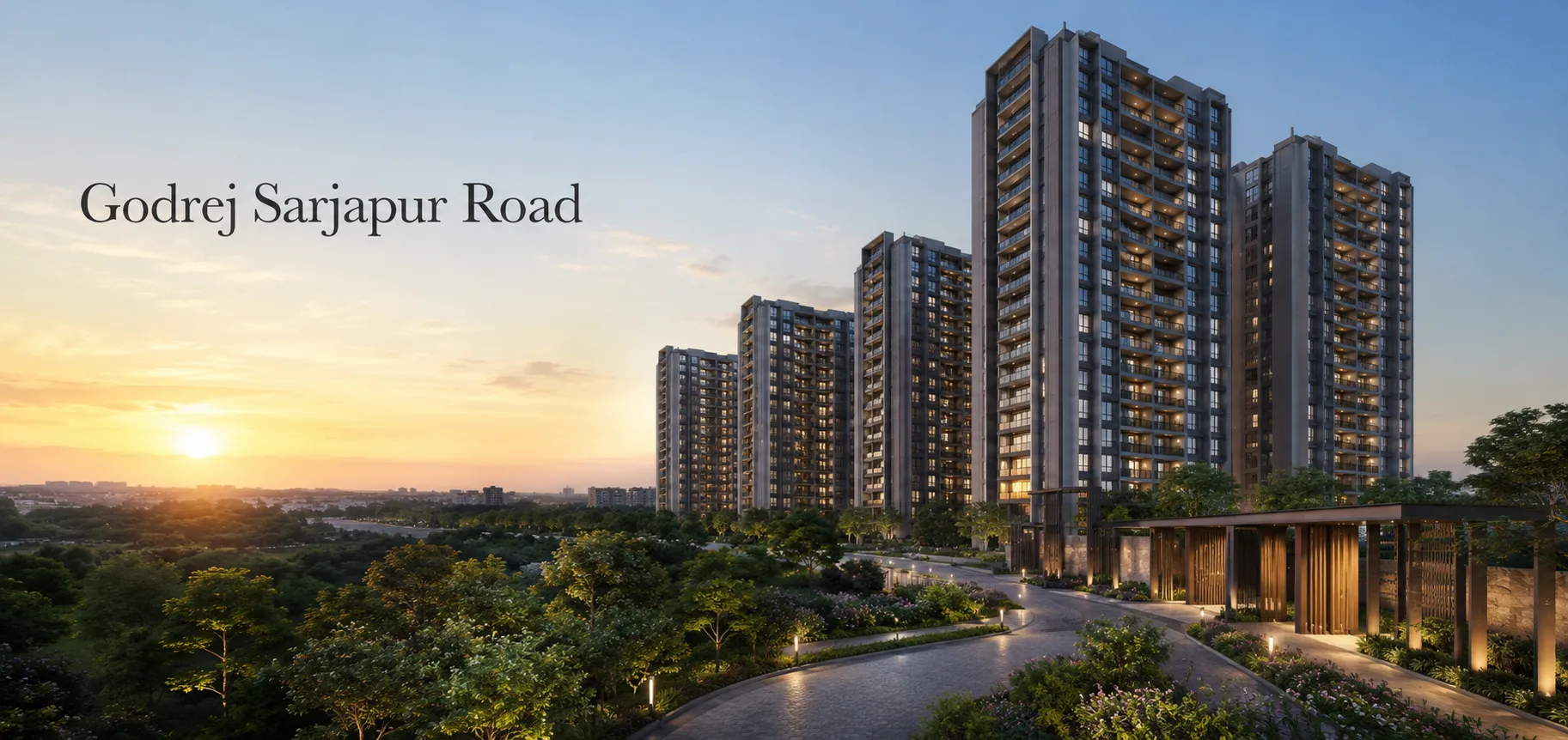 Godrej Sarjapur Road Tower View